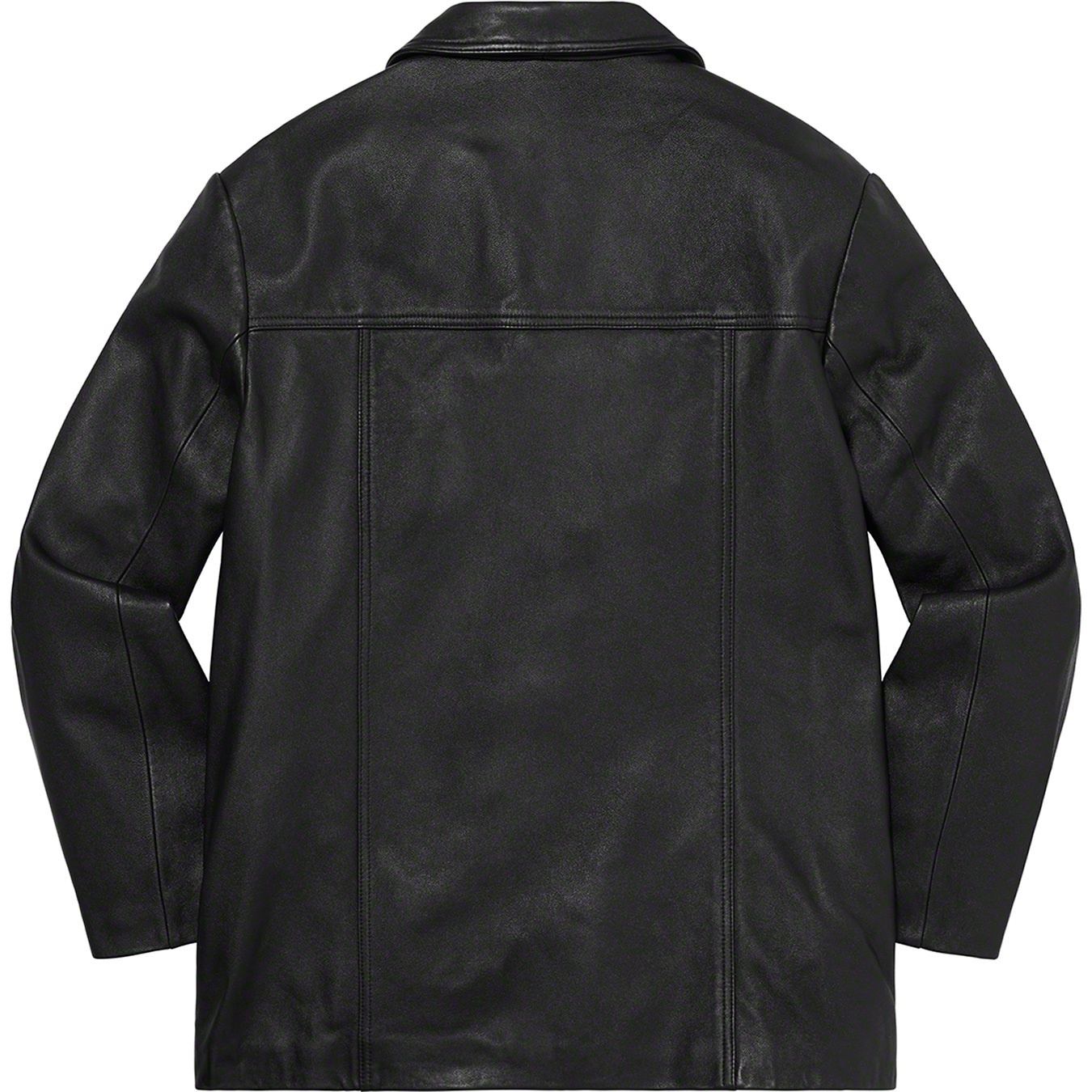 Braided Leather Overcoat view 14